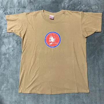 FUCT 성조기 택 티셔츠 마오쩌둥 프린트 L 90s 빈티지