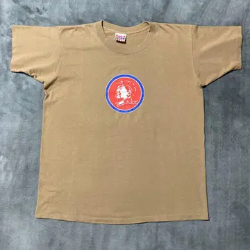 FUCT 성조기 택 티셔츠 마오쩌둥 프린트 L 90s 빈티지