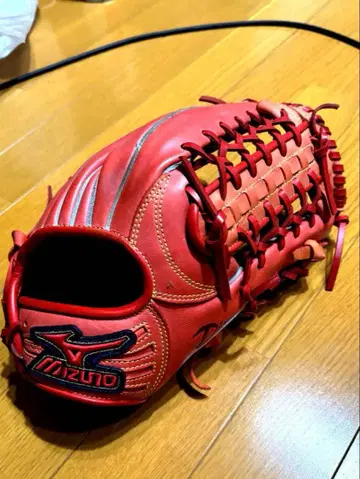 고품질! 미즈노 연식 외야용 그로브