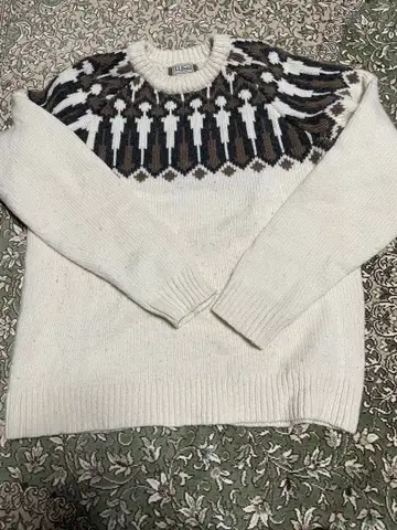 L.L.Bean 노르딕 무늬 스웨터 XXL-REG