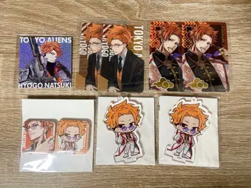 도쿄 에이리언즈 효고 나츠키 아크릴 스탠드 밤 캔뱃지 특전 하오하오샵