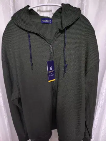 MACBETH 후드티 4L 새상품, 택 포함