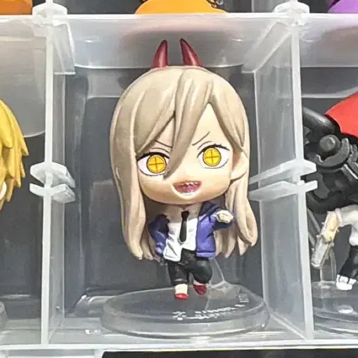 일괄) 체인소맨 아크릴 스탠드 가챠 덴지 파워 체인소 피규어 가챠