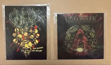 미개봉 새상품 ONE OK ROCK 스티커 2장 세트