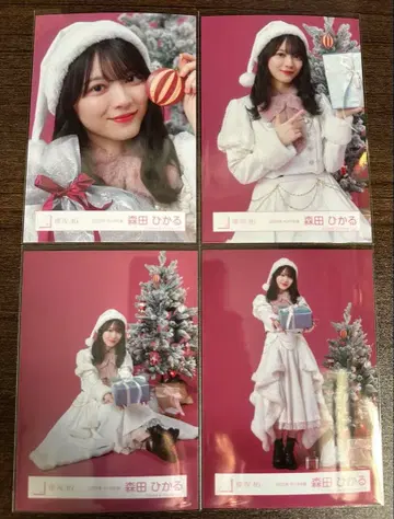 사쿠라자카46 브로마이드 2025년 산타 의상 모리타 히카루 풀컴프