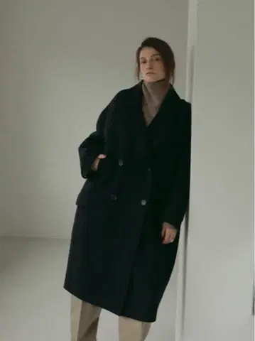 lohen 하드 멜톤 리버 피 코트