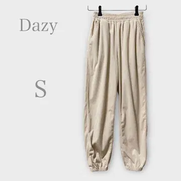 데이지 코듀로이 조거 팬츠 이지 라이트 베이지 S 가을/겨울