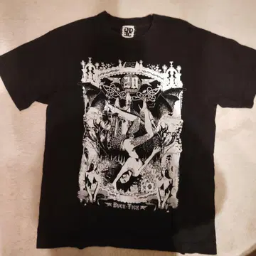 BUCK-TICK 20주년 기념 그래픽 티셔츠