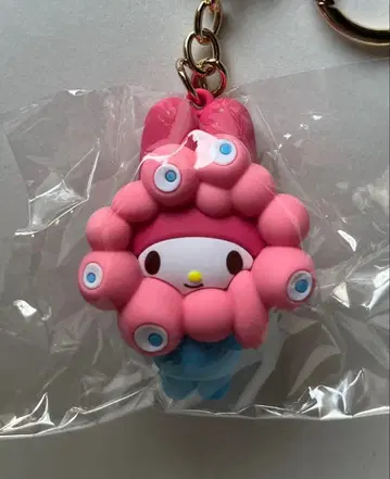 마이멜로디 산리오 미야쿠미야쿠 파스텔 키링 마이멜로 만박