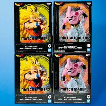 드래곤볼 Z MATCH MAKERS 초사이어인 3 손오공 마인 부우 세트