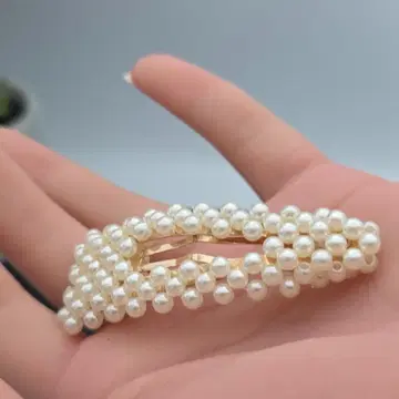 골드 컬러 펄톤 헤어 클립 머리핀 합금 머리핀 화려함 고급스러움