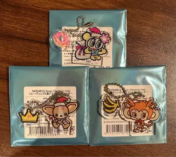 2단 아크릴 키링 나루미야 하나짱 럭키 아이러브쿠