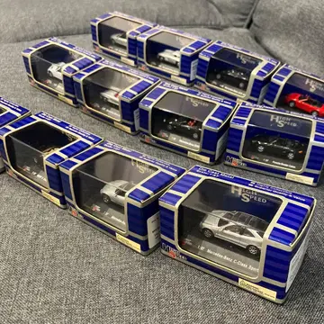 High Speed 1/87 미니카 12대 세트