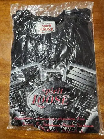 B'z 라이브 셔츠 Spirit LOOSE 블랙