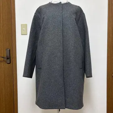 택 포함 미사용 새상품 theory luxe 그레이 코트 size 38