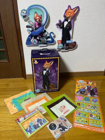 주토피아 2 닉 피규어 턱시도 라스트 원상 세트 증정품 포함