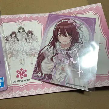 제일복권 아이돌 마스터 샤니마스 시크릿 파티 안내장상 텐카