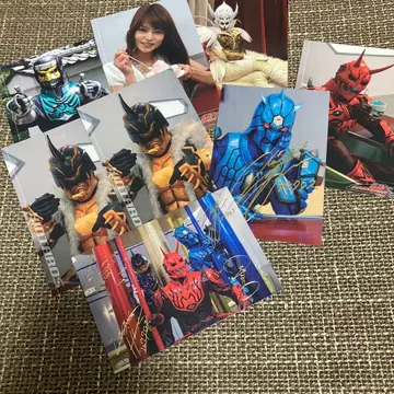 가면라이더 덴오 브로마이드 컬렉션 금박 사인 포함 세트