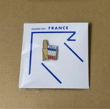 토요코 인 핀 배지 프랑스 빵 핀 배지