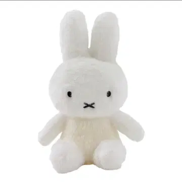 미피 스타일 한정판 포근포근 미피 마스코트 크림 화이트