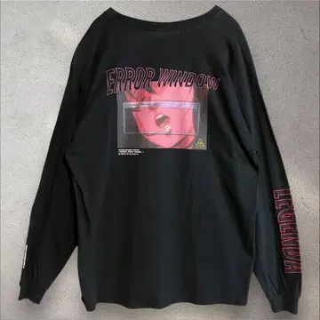 LEGENDA x ERROR WINDOW 애니메이션 티셔츠 롱티