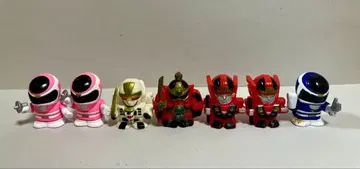 오성전대 다이레인저 슈퍼 전대 구락부 대련왕 원타이거 용성왕 손가락 인형