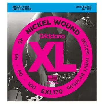 [ 2개 ] D'Addario EXL170 일렉 베이스 줄