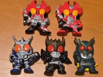 가면라이더 마그넷 피규어 5체 세트
