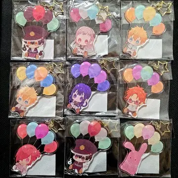 하나코 군 BIG 아크릴 키링 9종 세트