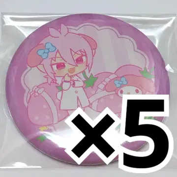 이루마 군 산리오 캔뱃지 아스모데우스 5개