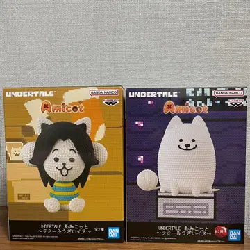 UNDERTALE 아미코토 테미 짜증나는 개 피규어 2세트