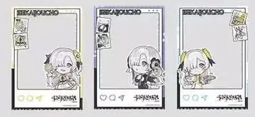 이세계정서전 상하이 특별전 한정판 클리어 카드 3종 세트