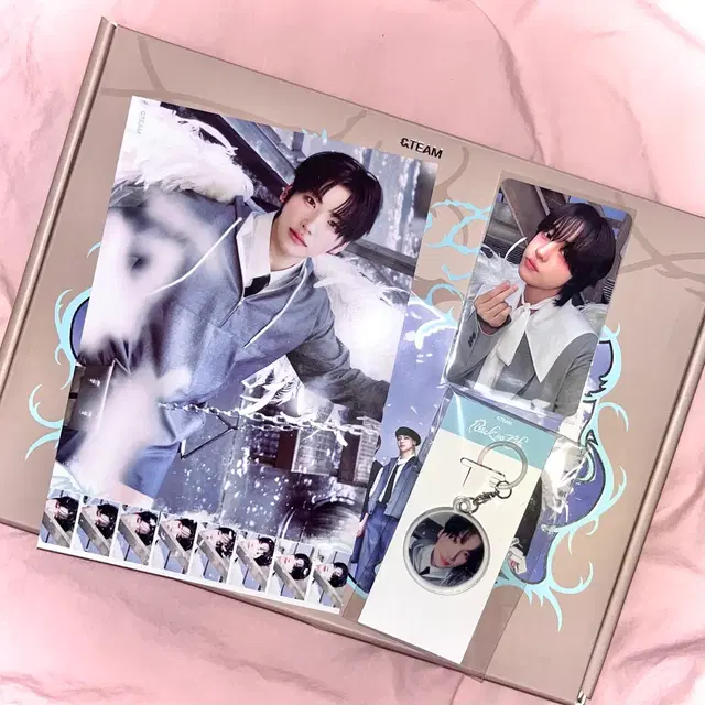 앤팀 백투라 앨범 특전 키링 메지루시 유마 엽서 타키 포카 일괄