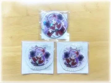 프리파라 라라 10주년 행운 복권 캔뱃지 키링