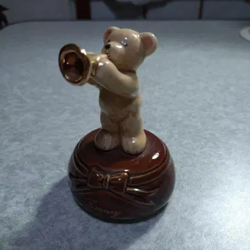 트럼펫을 부는 곰 오르골 티미니 KOTOBUKI 하우에버