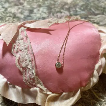 심플 목걸이 모이사나이트 2캐럿