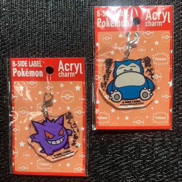 포켓몬 B-SIDE LABEL 아크릴 참 겐가르 카비곤