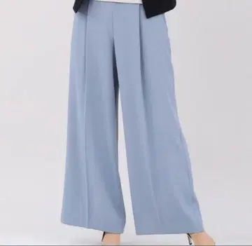 PLST 플라스테 턱 스트레치 더블 크로스 와이드 팬츠 M