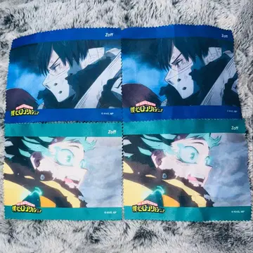 Zoff 히로아카 콜라보 안경닦이 미도리야 이즈쿠 이이다 텐야