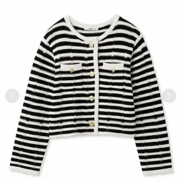 SNIDEL 트위드 니트 자켓