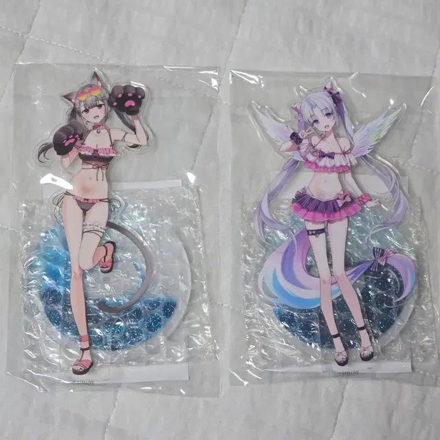 스텔라이브 썸머 수영복 아크릴 스탠드 아야츠노 유니 네네코 마시로 일괄