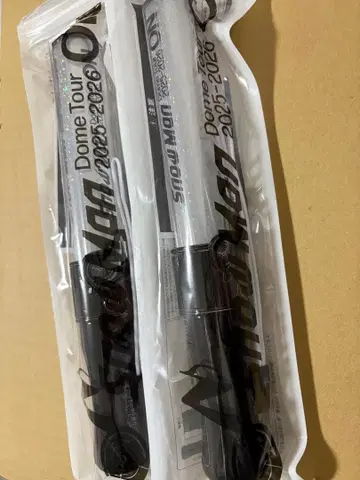 SnowMan 굿즈 응원봉 2개 세트 2025