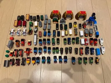 토마스 캡슐 프라레일 차량과 레일 세트 약 100개!!