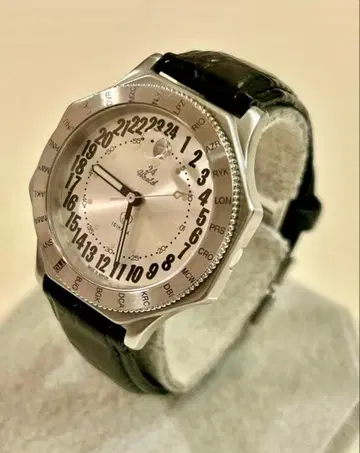 SEIKO 세이코 인스투르 남성용 쿼츠 24시간 손목시계 작동품