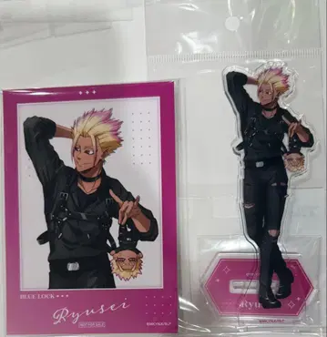 블루 록 시도 류세이 아크릴 스탠드 아크스타 껴안기 특전 브로마이드