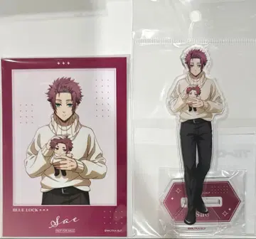 이토시 사에 아크릴 스탠드 특전 브로마이드 블루 록 껴안기