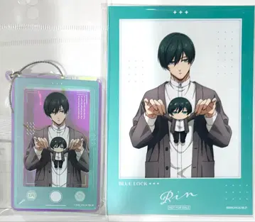 이토시 린 아크릴 키링 특전 브로마이드 블루 록 다코 시리즈