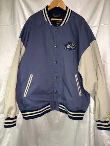 Mark Gonzales 바시티 자켓 XL 네이비