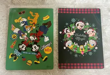 디즈니 스토어 온라인 한정판 즐거운 카드 가위바위보 카드 크리스마스