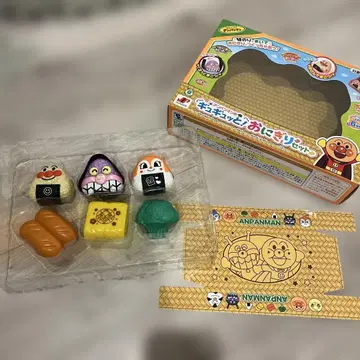 호빵맨 오니기리 모양 완구 5개 세트